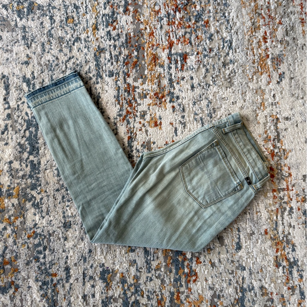 Lucky Brand Charlie Pencil Capri Jeans Light Blue Wash Size 26